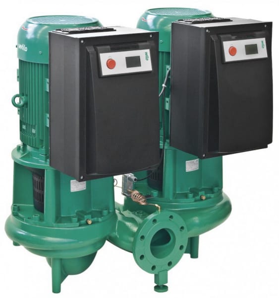 Циркуляционный насос с сухим ротором Wilo CronoTwin DL-E 100/165-22/2