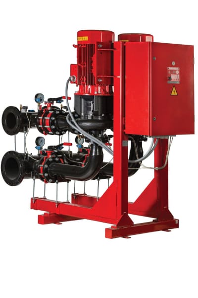 Насосная установка пожаротушения Wilo CO 2 BL 80/165-22/2/SK-FFS-R-CS