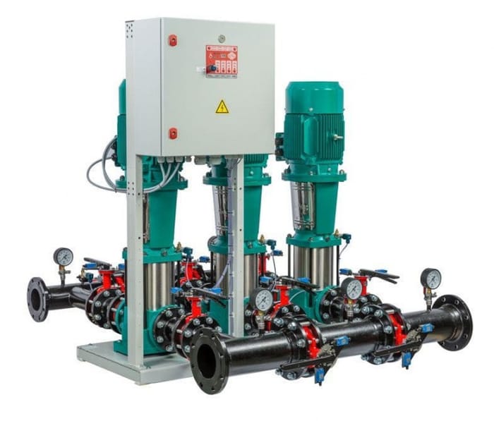 Насосная установка пожаротушения Wilo CO 2 MVL 6405/SK-FFS-PN25-R