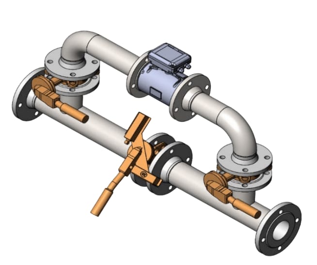 Узел контроля расхода FRM DN150/80-180/UP-R