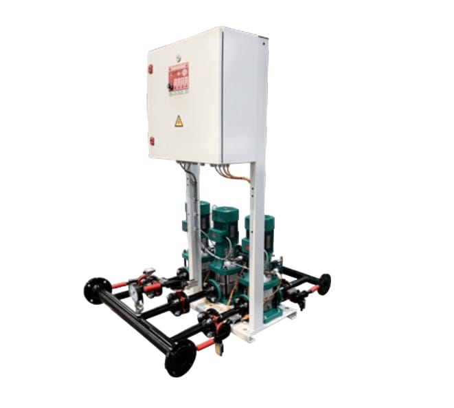 Насосная установка пожаротушения Wilo CO 4 MVL 2002/SK-FFS-R-CS