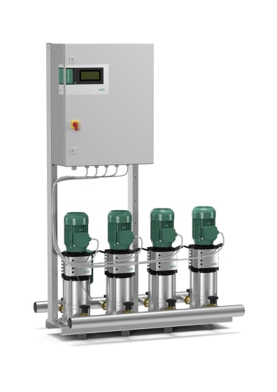 Насосная станция Wilo Comfort COR-4 HELIX V 615/CC-EB-R