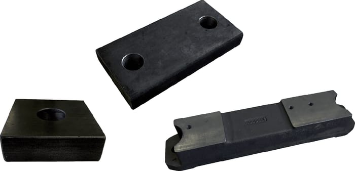 Комплект опорных блоков мотора H70 BG.180