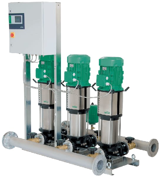Насосная станция Wilo Comfort COR-3 HELIX V 418/CC-EB-R